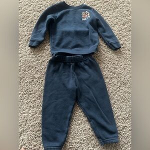 Preloved Dark Gray Fleece Jacket